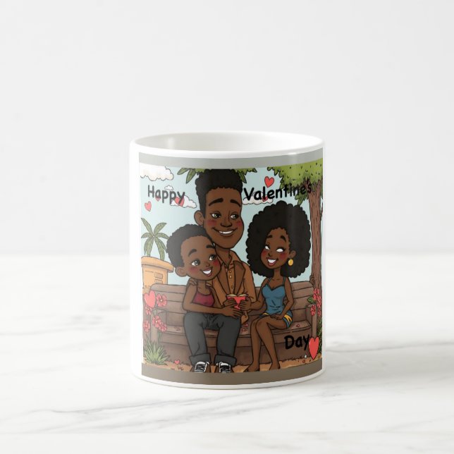 Caneca De Café Amor - Família (Centro)