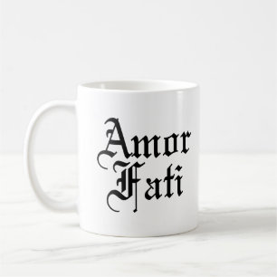 Caneca De Café Amor Fati - Amor Ao Destino