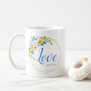 Caneca De Café Amor Floral