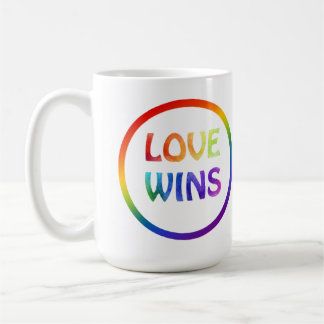 Caneca De Café Amor ganha Orgulho Arco-Íris