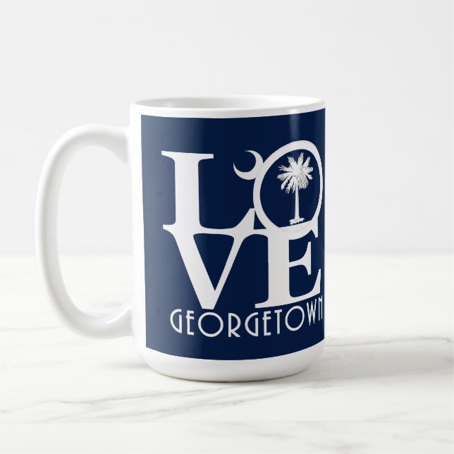 Caneca De Café AMOR Georgetown (Grande) (Esquerda)