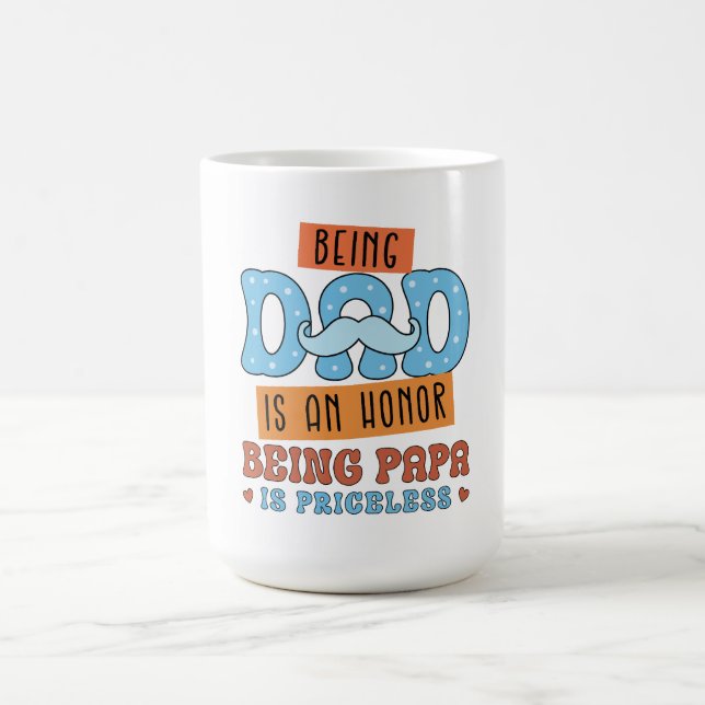 Caneca De Café Amor Honesto e Sem Preço - O Dia do Pai Perfeito (Centro)