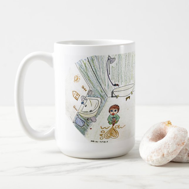 Caneca De Café Amor incondicional (Com Donut)