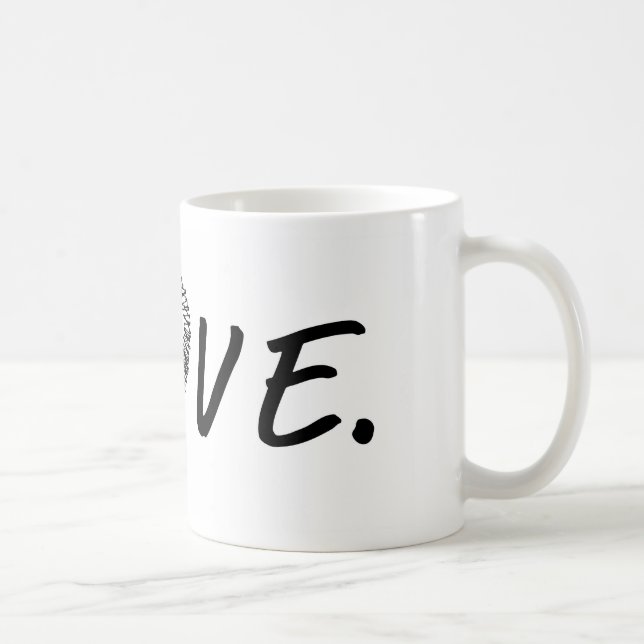 Caneca De Café Amor India (Direita)