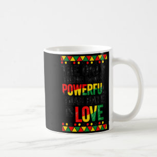 Caneca De Café Amor mais poderoso do que ódio mês da história neg