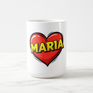 Caneca De Café Amor Maria