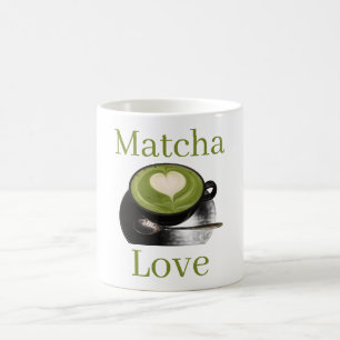 Caneca de Café Amor Matcha