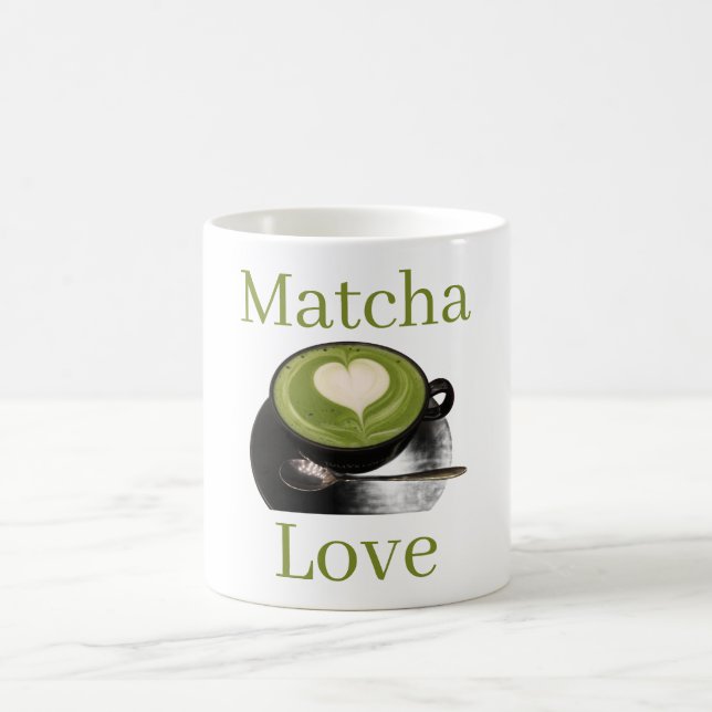 Caneca de Café Amor Matcha (Centro)