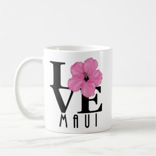 Caneca De Café AMOR Maui Rosa 11oz