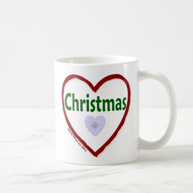 Caneca De Café Amor Natal (Direita)