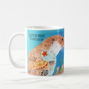 Caneca De Café Amor Natureza