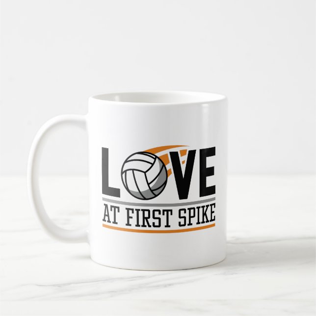 Caneca De Café Amor No Primeiro Spike (Esquerda)