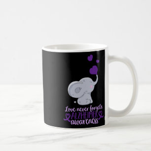 Caneca De Café Amor Nunca Esquece Heimerheimer Sensibilização Aca