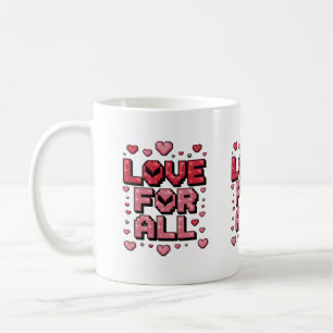 Caneca De Café Amor para Todos - Mug Inspiracional