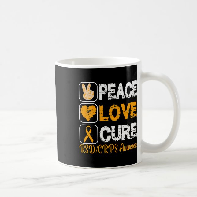 Caneca De Café Amor Paz Cura Rsd Crps Consciência (Direita)
