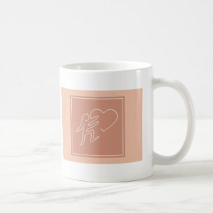 CANECA DE CAFÉ AMOR (PEACH)