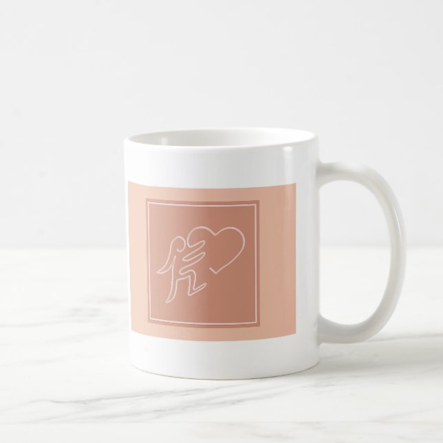CANECA DE CAFÉ AMOR (PEACH) (Direita)