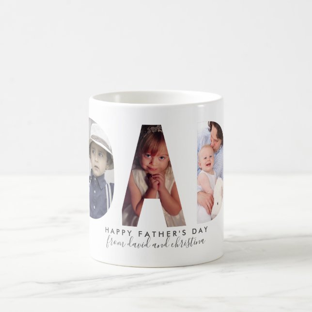 Caneca De Café Amor Personalizado De Pai De Presente De Dia de os (Centro)