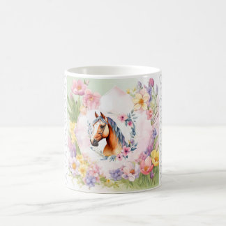 Caneca De Café Amor por Cavalos Mug