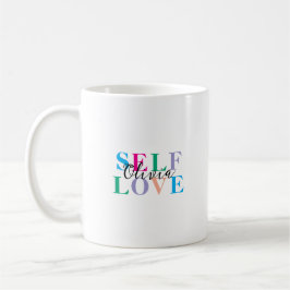 Caneca De Café Amor próprio personalizado