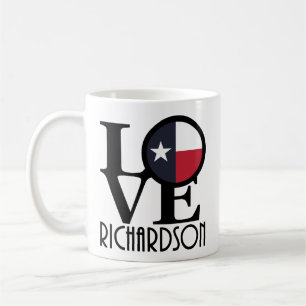 Caneca De Café AMOR Richardson Texas 11oz