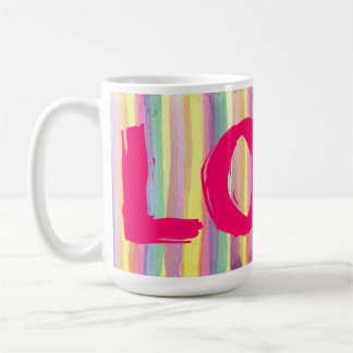 Caneca De Café AMOR rosa quente