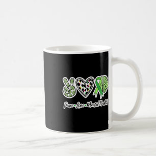 Caneca De Café Amor Saúde Mental Vestimos Saúde Mental Verde