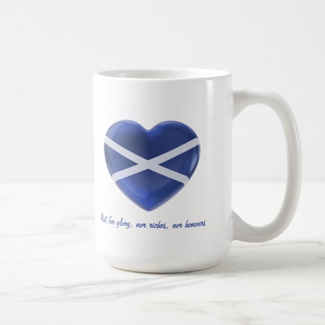 Caneca De Café Amor Scotland (Direita)