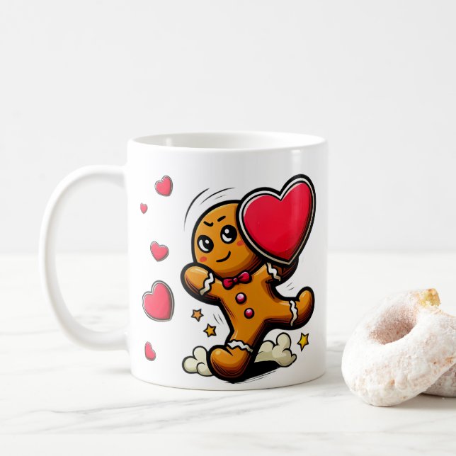 Caneca De Café Amor sem limites (Com Donut)