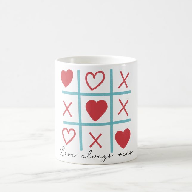 Caneca De Café Amor Sempre ganha (Centro)