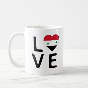 Caneca De Café Amor - Sinalizador Síria