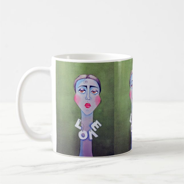 Caneca De Café "Amor Solitário" (Esquerda)