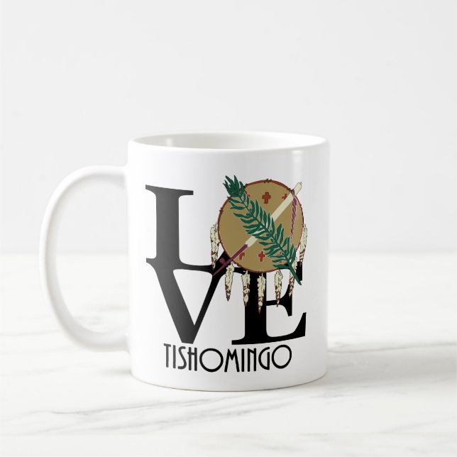 Caneca De Café AMOR Tishomingo 11oz (Esquerda)