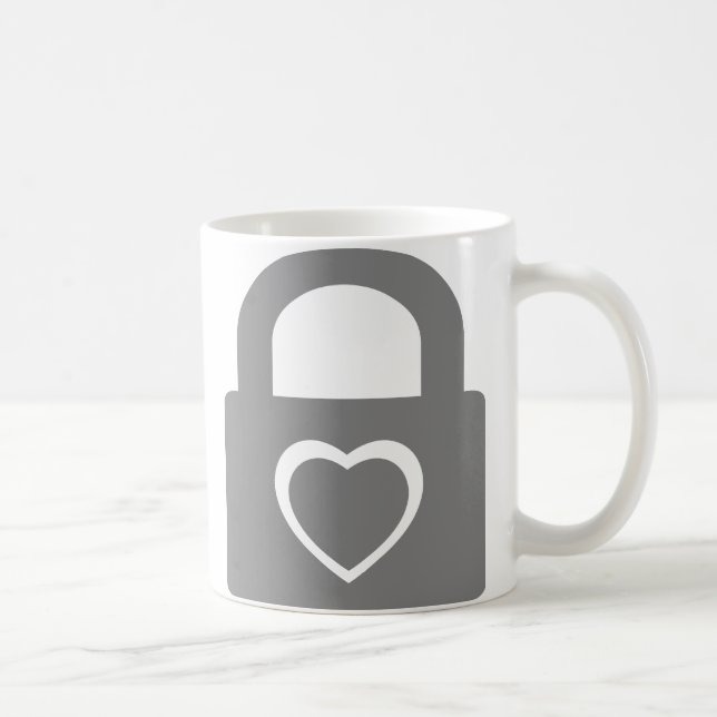 Caneca De Café amor travado (Direita)