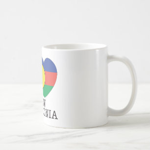 Caneca De Café Amor v2 de Nova Caledônia