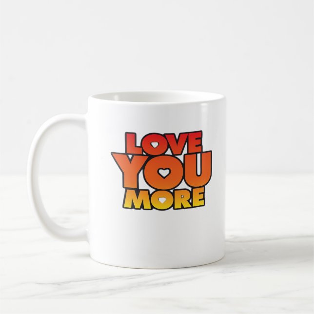 Caneca De Café Amor Você Mais Estilo Clássico Atemporal (Esquerda)