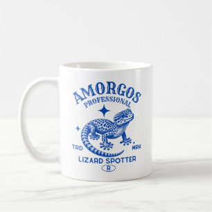 Caneca De Café Amorgos: observador profissional de lagartos