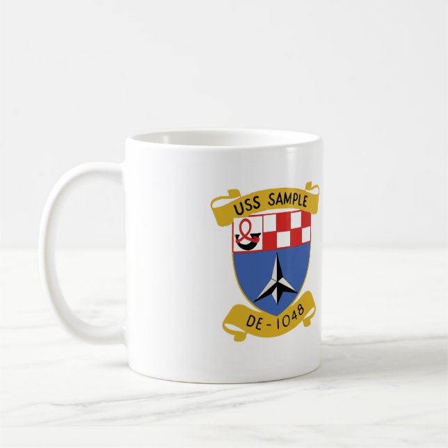 CANECA DE CAFÉ AMOSTRA DE USS (DE-1048) (Esquerda)