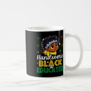 Caneca De Café & Preto Bonito; História Preta Educada M