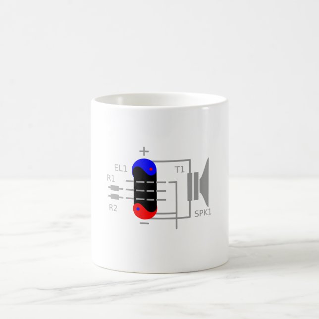 Caneca De Café Amp Tube (Centro)