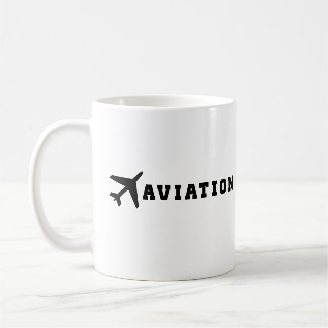 Caneca De Café Ampliação da aviação (Esquerda)
