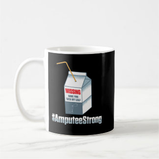 Caneca De Café Amputee Humor Ausente Braço Perna Presente Recuper