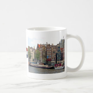 Caneca De Café Amsterdão, casas no canal