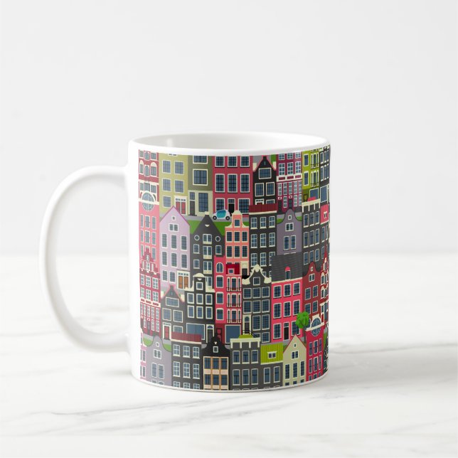 Caneca De Café Amsterdão, cores alteradas (Esquerda)