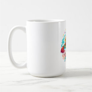 Caneca de Café Amuleto de Moedas Chinesas P
