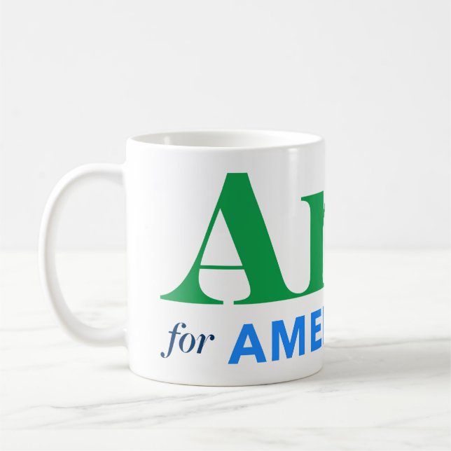 Caneca De Café Amy para América (Esquerda)