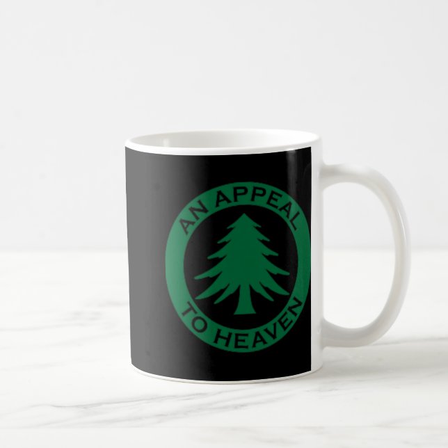 Caneca De Café An Appeal To Heaven Flag Ne Tree Flag Roundel New  (Direita)