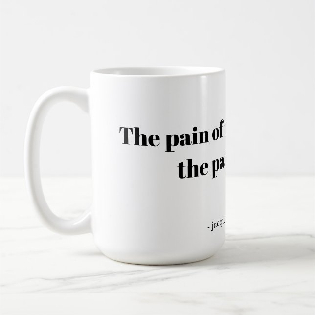 Caneca De Café An inspirational quote for runners (Esquerda)
