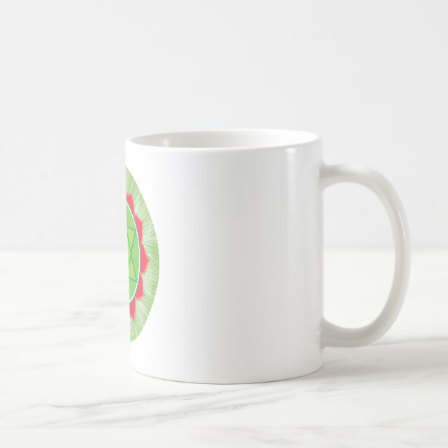 Caneca De Café Anahata Heart White 325 ml Clássica (Direita)