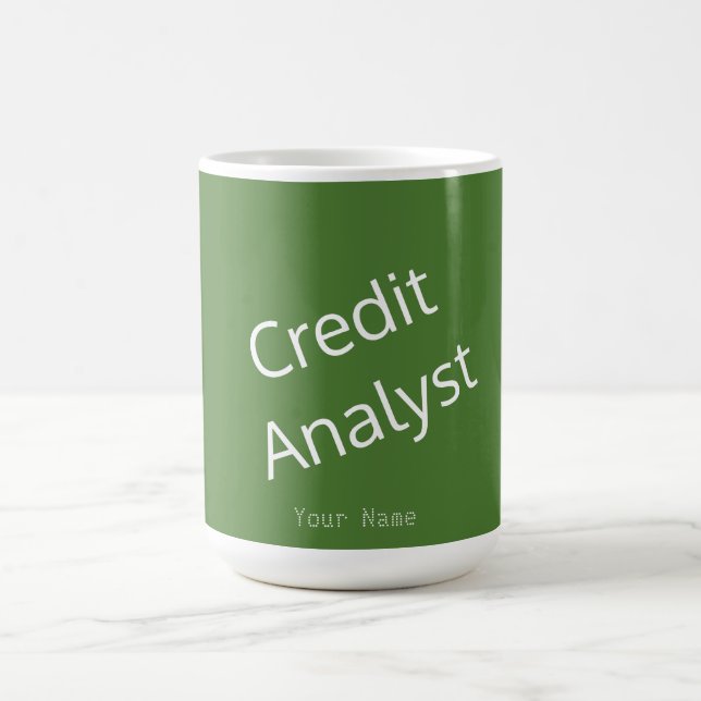 CANECA DE CAFÉ "ANALISTA DE CRÉDITO" (Centro)
